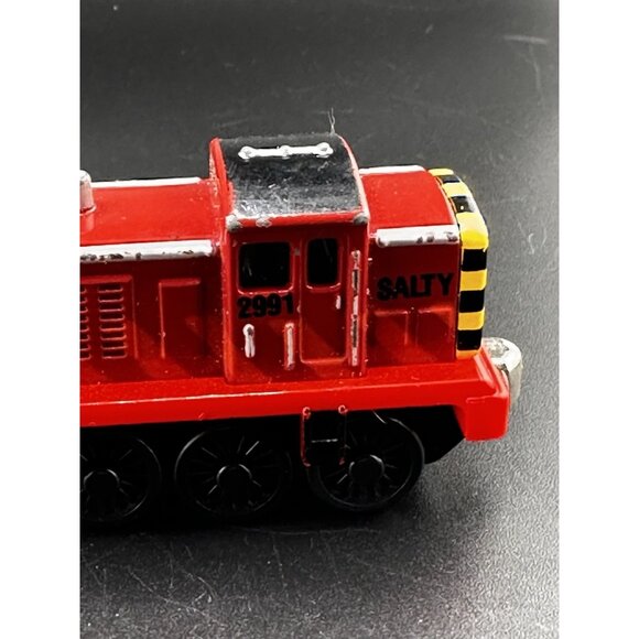 Thomas & Friends Take N Play Along Salty Train Engine Diecast Metal Vtg 2003 Ltd - Picture 5 of 12